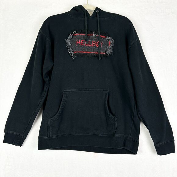 Lil Peep Hellboy x Toopoor Hoodie Size Medium Offical Merch Black - Picture 1 of 5